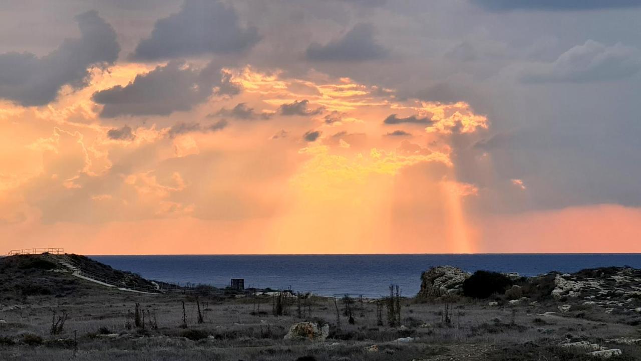 Phaedrus Living: Seaview Luxury Villa Venus Paphos Exteriör bild