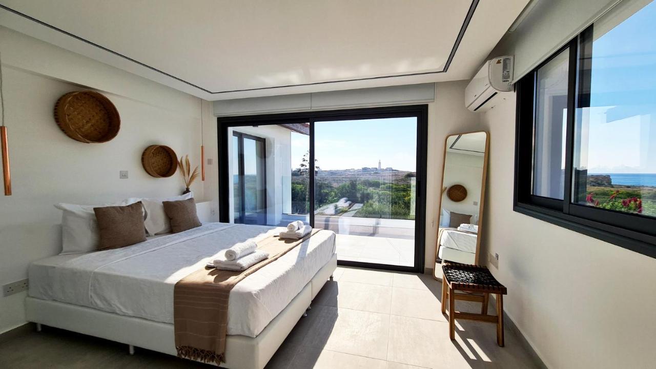 Phaedrus Living: Seaview Luxury Villa Venus Paphos Exteriör bild